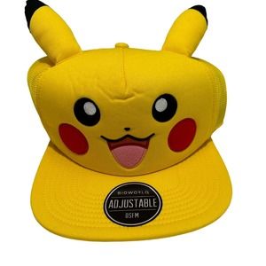 POKEMON NWT Pikachu Ears Adjustable Ball Cap